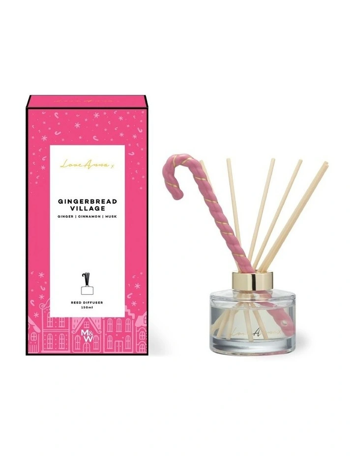 Botanika Christmas Diffuser 150ML Gingerbread Village Gift Boxed image 1