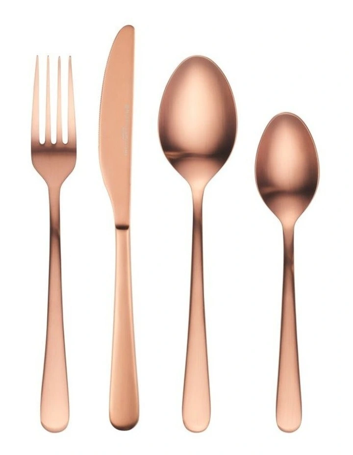 Lume 16pcs Cutlery Set Rose Gold Gift Boxed image 1
