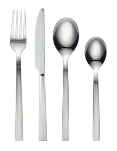 Auroline 16 Piece Cutlery Set Gift Boxed in Stainless Steel