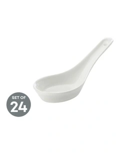 White Basics Spoon Set of 24 in White