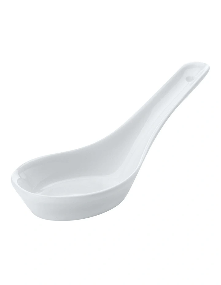 White Basics Spoon Set of 24 in White image 2