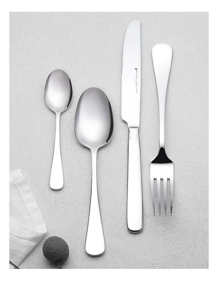 Madison Table Knife Set of 12 in Silver image 4