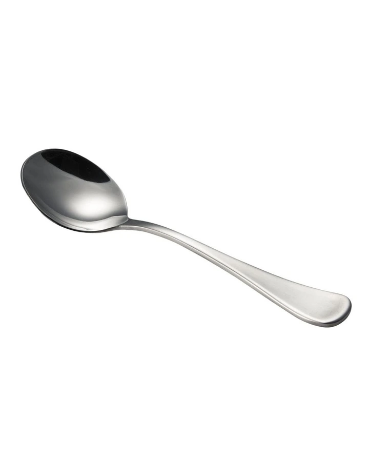 Cosmopolitan Soup Spoon Set of 12 in Silver image 2