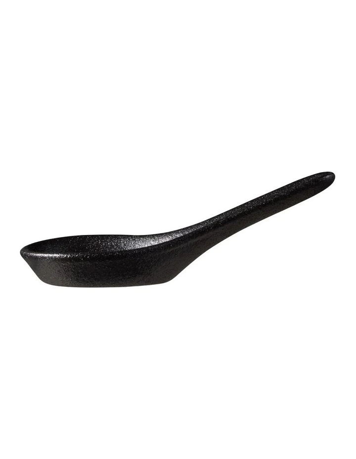 Caviar Spoon 13.5cm in Black image 2