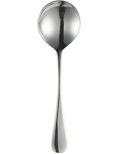 Madison Soup Spoon in Silver