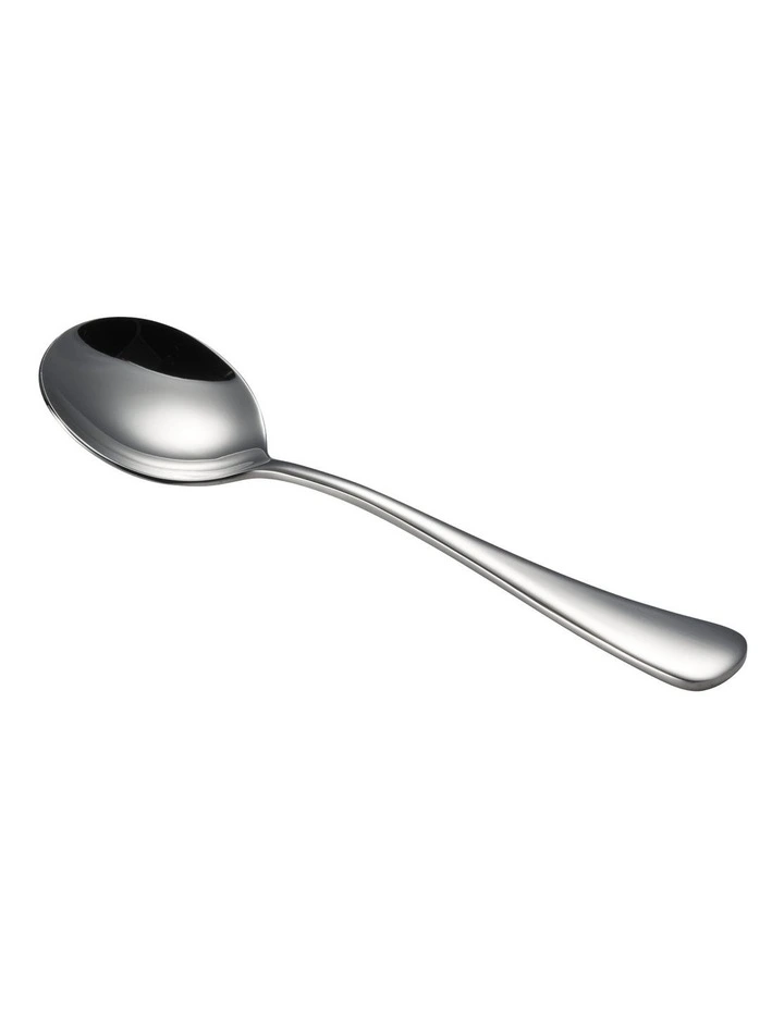 Madison Soup Spoon in Silver image 2