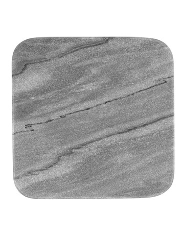 Coaster Collective Square Marble Coaster 10cm Charcoal