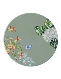 Botanica Ceramic Round Coaster 10cm in Sage