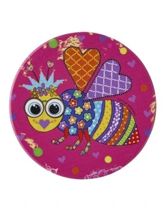 Donna Sharam Kaleidoscope Ceramic Round Coaster 10cm in Multi
