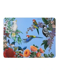 Eloise Short Native Grace Cork Back Placemat 34x26.5cm Set of 4 in Multi