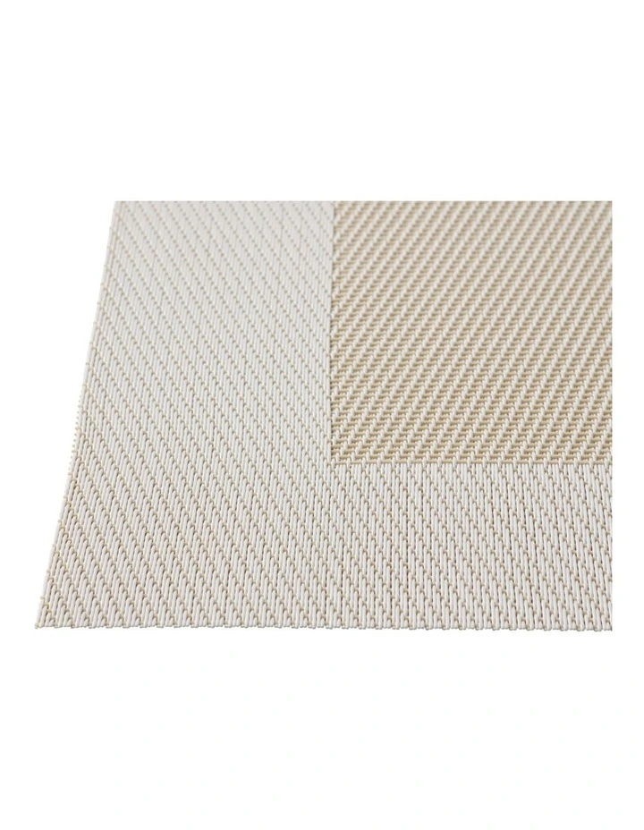 Table Accents Wide Border Placemat 43x30cm Cream image 4