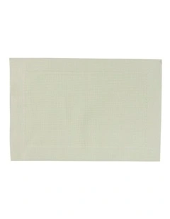 Table Accents Wide Border Placemat 43x30cm Sage