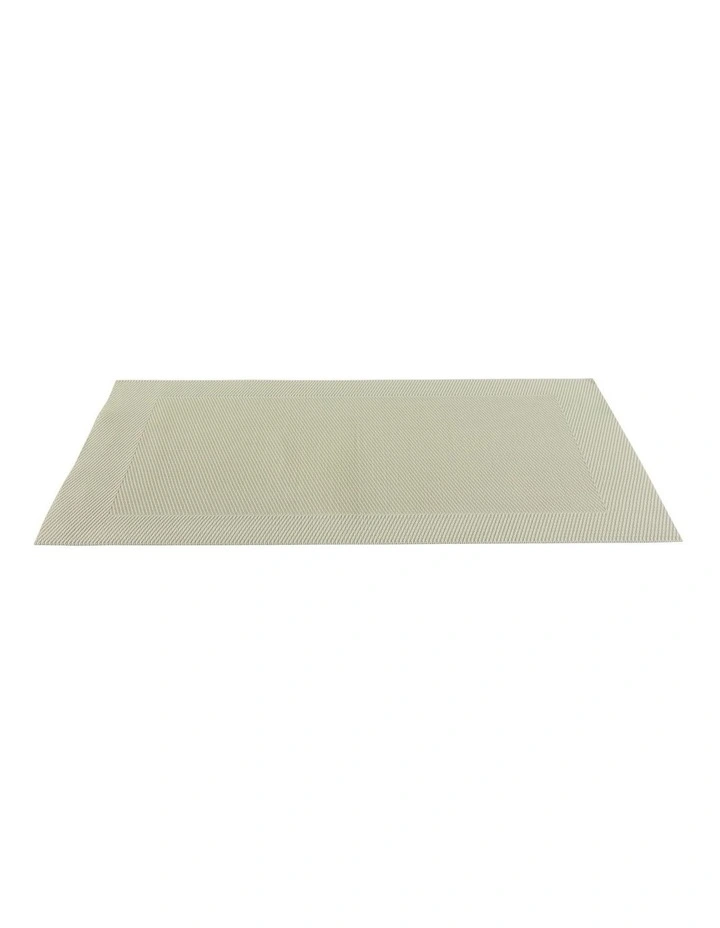 Table Accents Wide Border Placemat 43x30cm Sage image 2