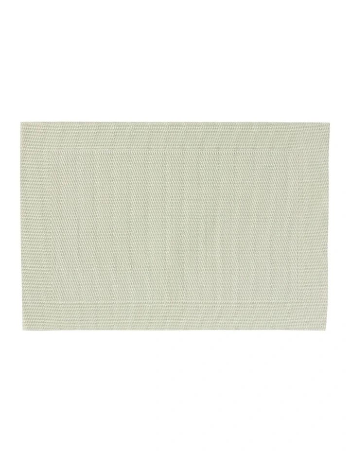 Table Accents Wide Border Placemat 43x30cm Sage image 3