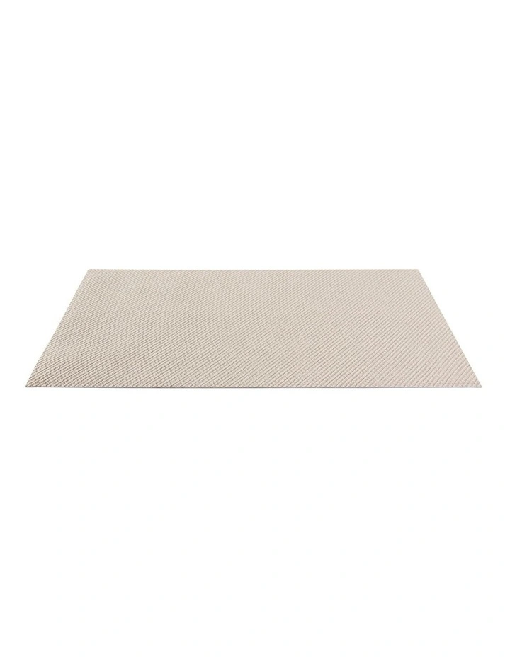 Table Accents Textured Placemat 43x30cm Stone image 2