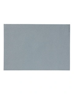 Table Accents Textured Placemat 43x30cm Denim