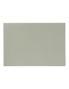 Table Accents Leather Look Placemat 43x30cm Sage