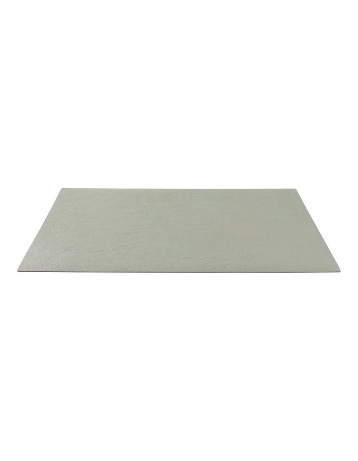 Table Accents Leather Look Placemat 43x30cm Sage image 2