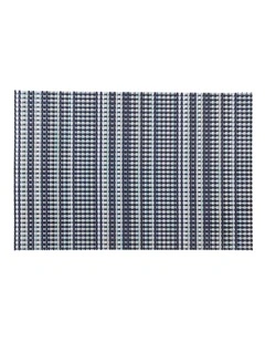 Woven Placemat 45x30cm in Navy