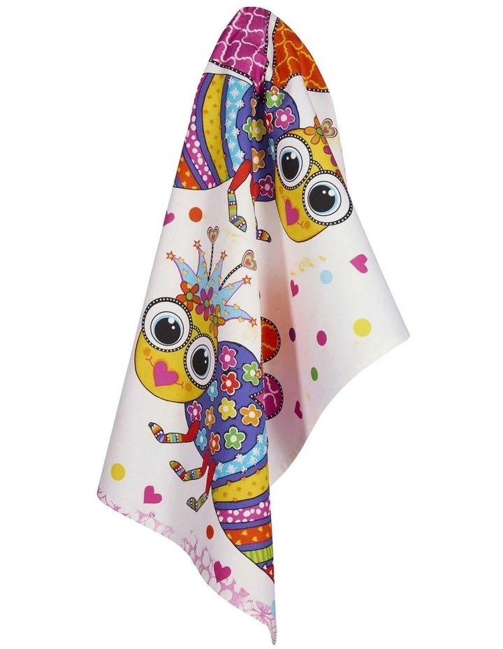 Donna Sharam Kaleidoscope Tea Towel Buzz 50x70cm in Multi image 2