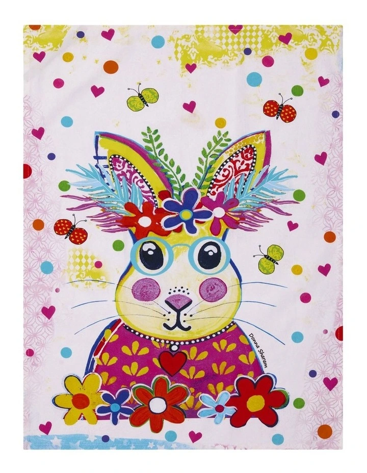 Donna Sharam Kaleidoscope Tea Towel 50x70cm in Multi image 1