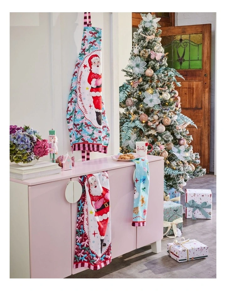 Fa la la Santa Apron Gift Boxed image 3
