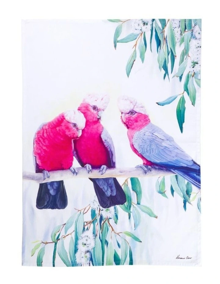 Katherine Castle Song of the South Tea Towel 50x70cm Galah image 1