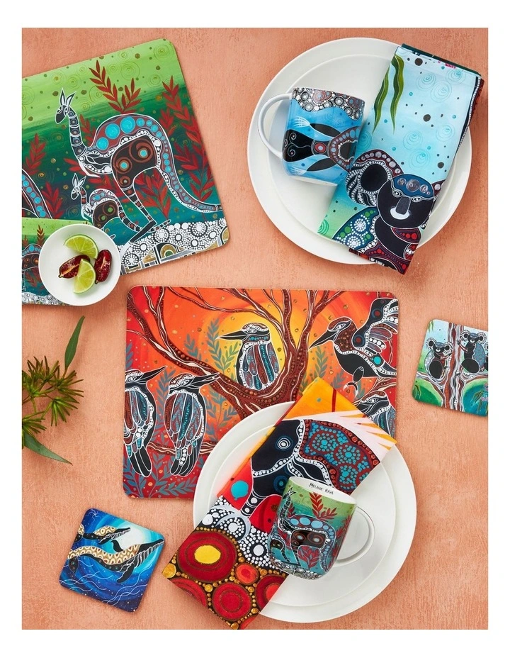Melanie Hava Journeys Tea Towel 50x70cm Whales image 2
