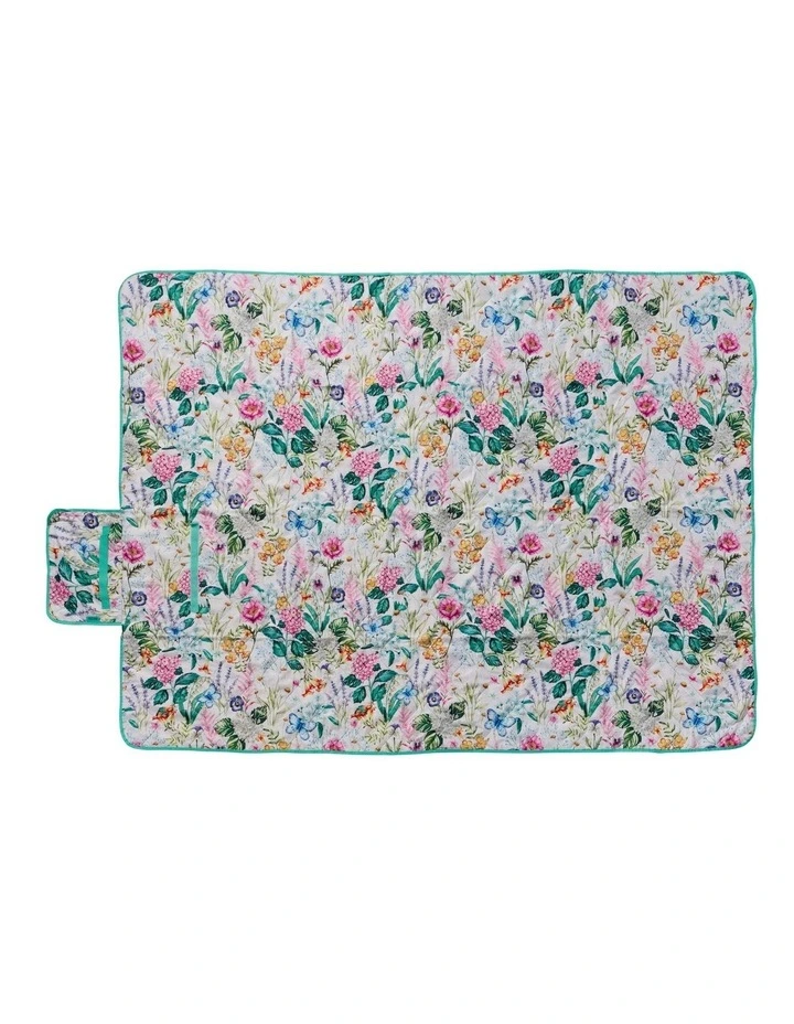 Botanica Reversible Picnic Blanket 150x200cm in Multi image 2