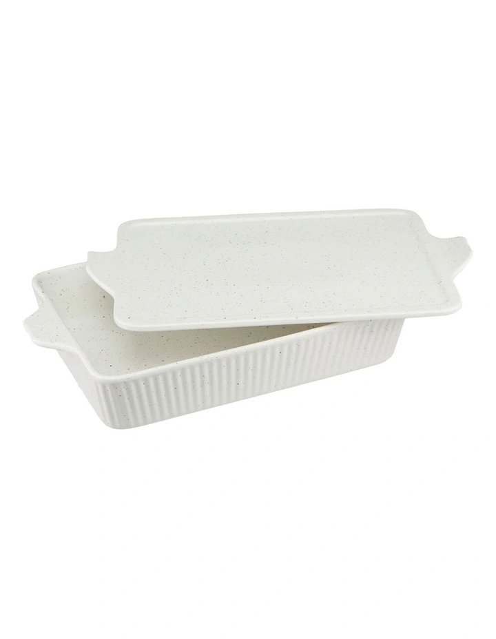 Brilliance Baker With Tray 40x23cm Gift Boxed in Cream image 2