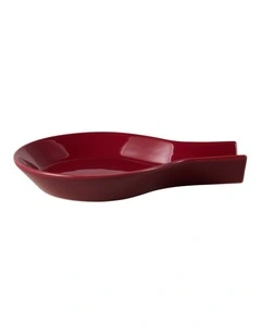 Epicurious Spoon Rest Gift Boxed in Bordeaux