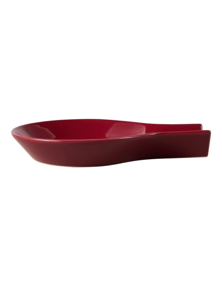 Epicurious Spoon Rest Gift Boxed in Bordeaux image 2