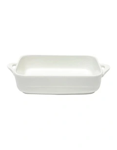 Chef Rectangular Baker Basics Oven 27x19.5cm in White