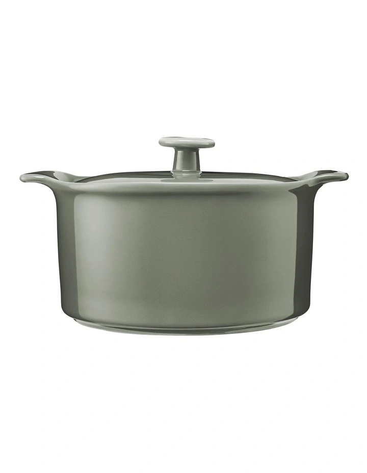 Indulgence Round Casserole 1.3L Gift Boxed in Sage image 1