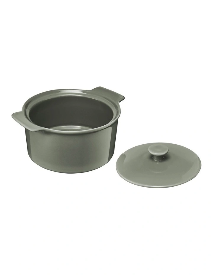 Indulgence Round Casserole 1.3L Gift Boxed in Sage image 2