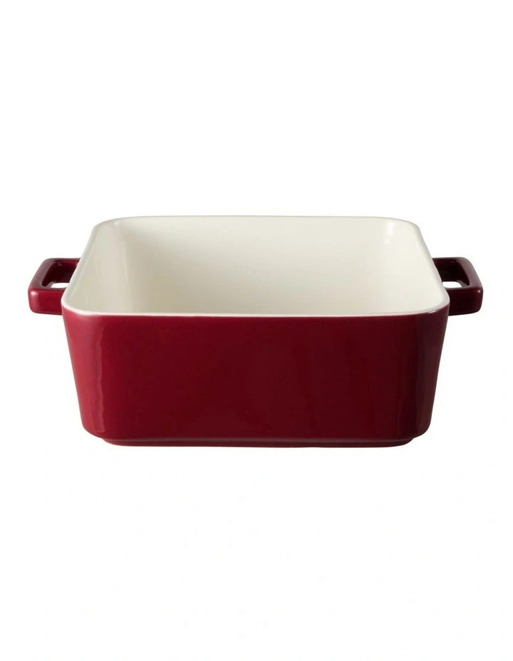 Gift Boxed Epicurious Square Baker 19x7.5cm in Bordeaux image 2