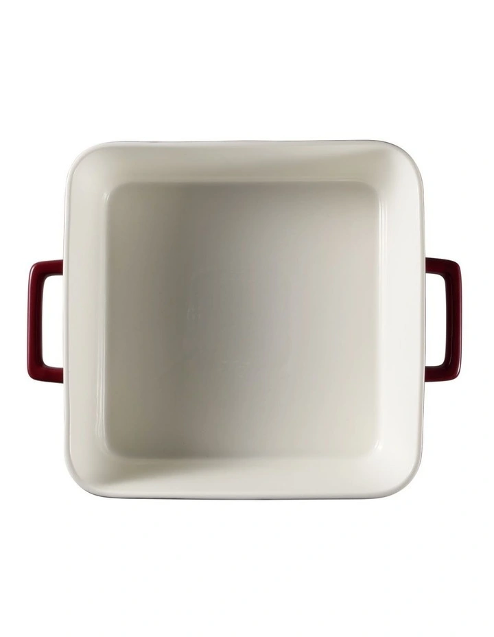 Gift Boxed Epicurious Square Baker 24x8cm in Bordeaux image 3