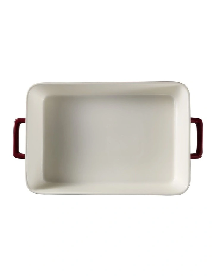 Gift Boxed Epicurious Rectangle Baker 32x22.5x7cm in Bordeaux image 3