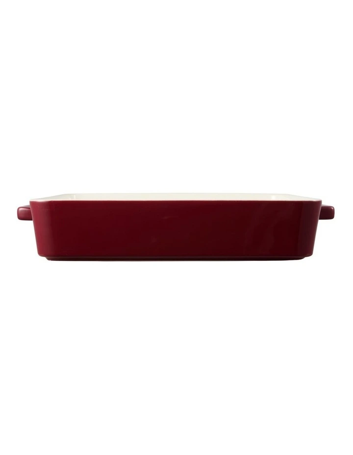 Epicurious Lasagne Dish Bordeaux Gift Boxed 36x24.5x7.5cm in Red image 1