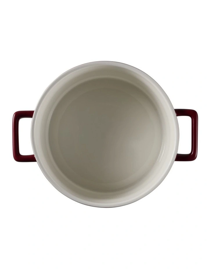 Epicurious Round Casserole Gift Boxed 1.3L in Bordeaux image 4