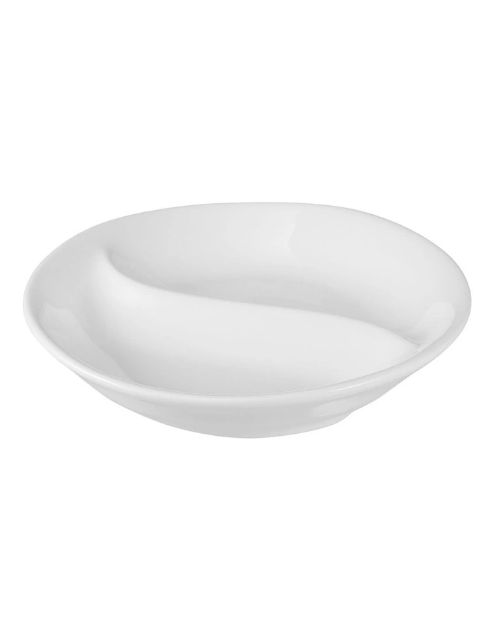 White Basics Round Sauce Dish 10cm Set of 12 image 2