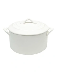 Chef Casserole Basics Round Oven Gift Boxed in White