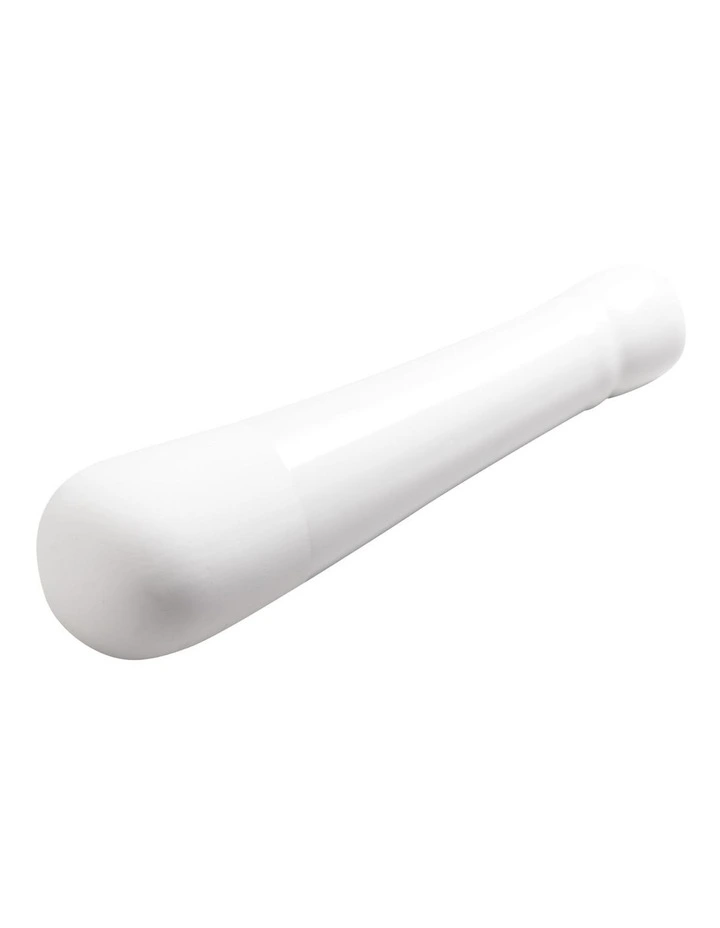 White Basics Mortar And Pestle 12cm Gift Boxed in White image 2