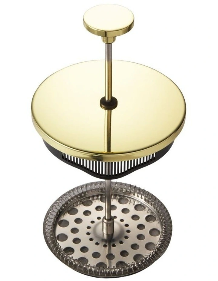 Blend Coffee Plunger 1L in Gold image 3