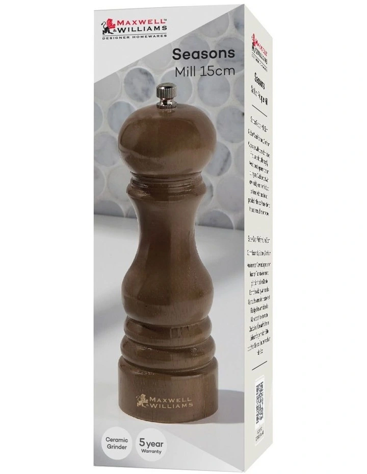 Seasons Mill 15cm Gift Boxed in Walnut image 3