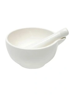 Basics Chef Mortar And Pestle Oven in White