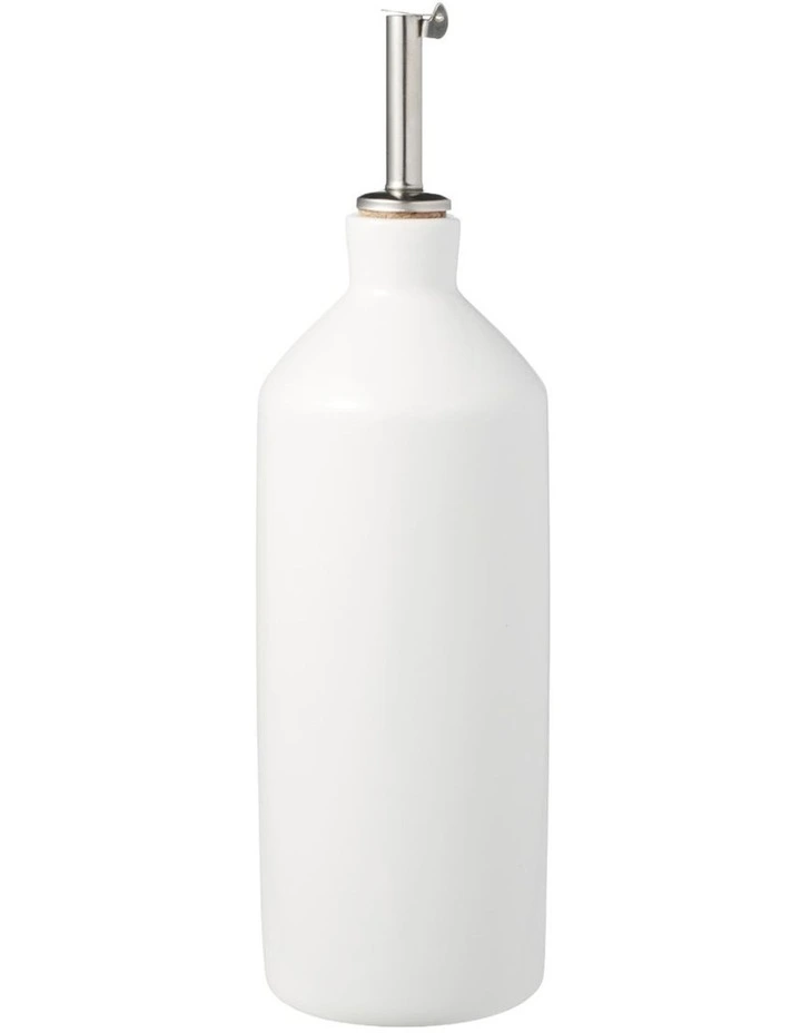 White Basics Oil Bottle Boxed 500ml in White image 1