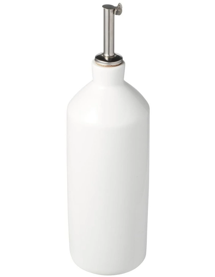 White Basics Oil Bottle Boxed 500ml in White image 2