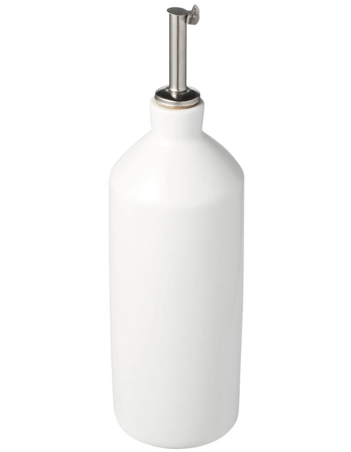 White Basics Oil Bottle Boxed 500ml in White image 2