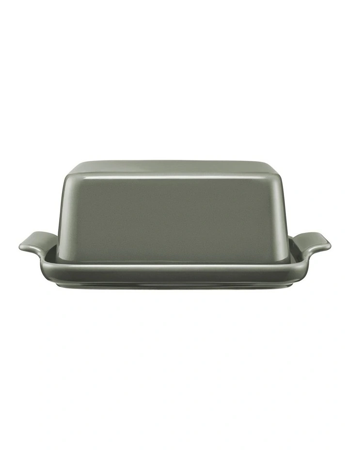 Indulgence Butter Dish Gift Boxed in Sage image 1
